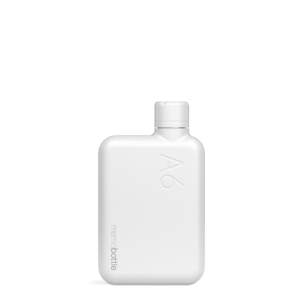 A6 memobottle (Stainless Steel) - White – memobottle™