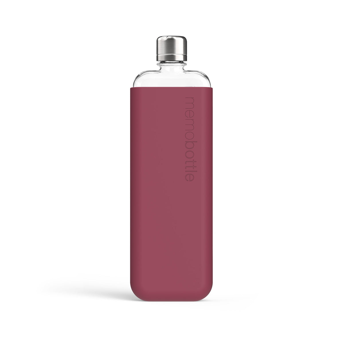 SLIM memobottle & Silicone Sleeve (Wild Plum) memobottle™
