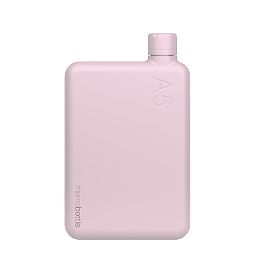 A5 memobottle (Stainless Steel) - Pink Salt