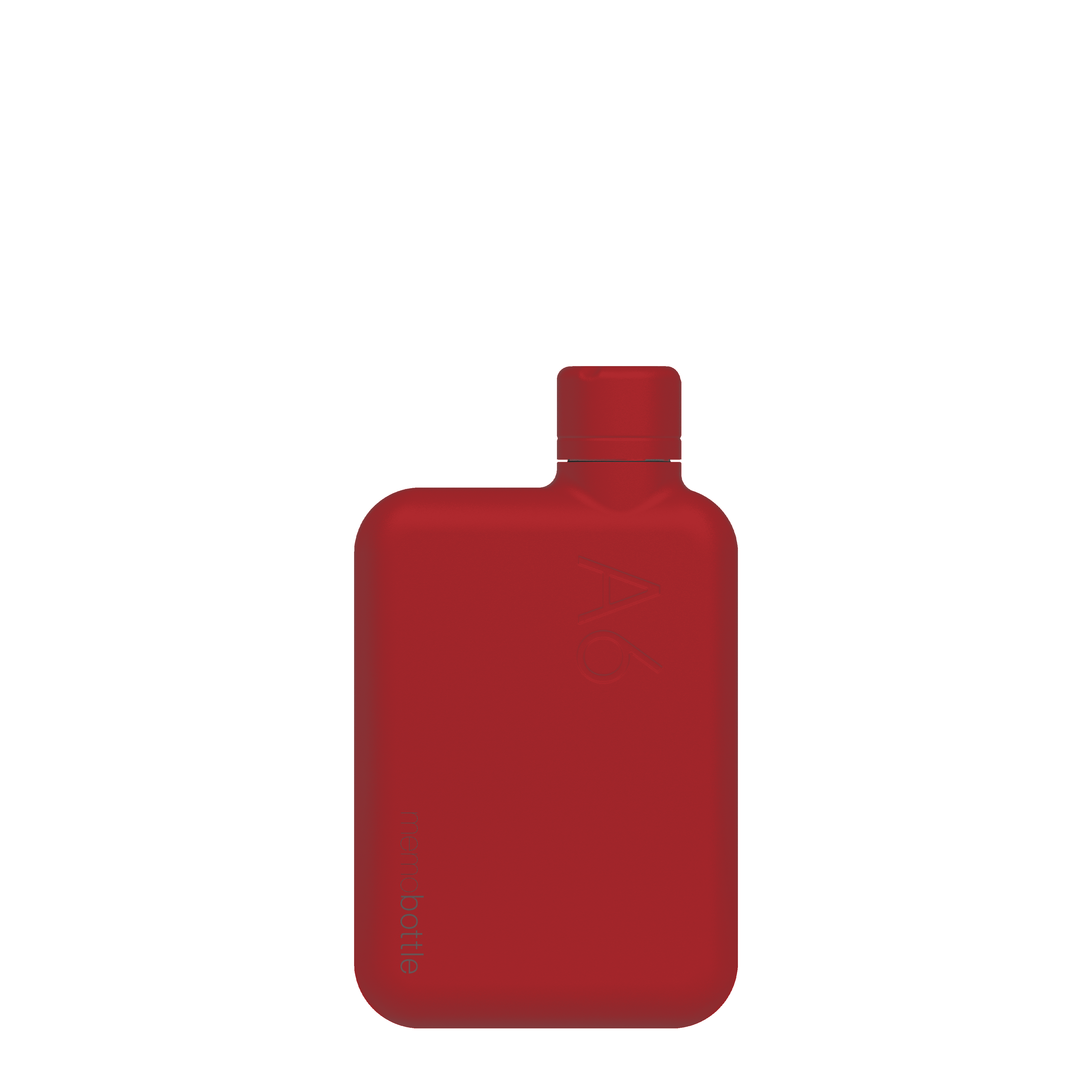 A6 memobottle (Stainless Steel) - Red
