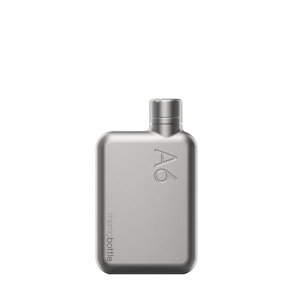 弁当箱・水筒 memobottle A6 Stainless Steel Satin A6 memobottle - Satin Stainless Steel – memobottle™