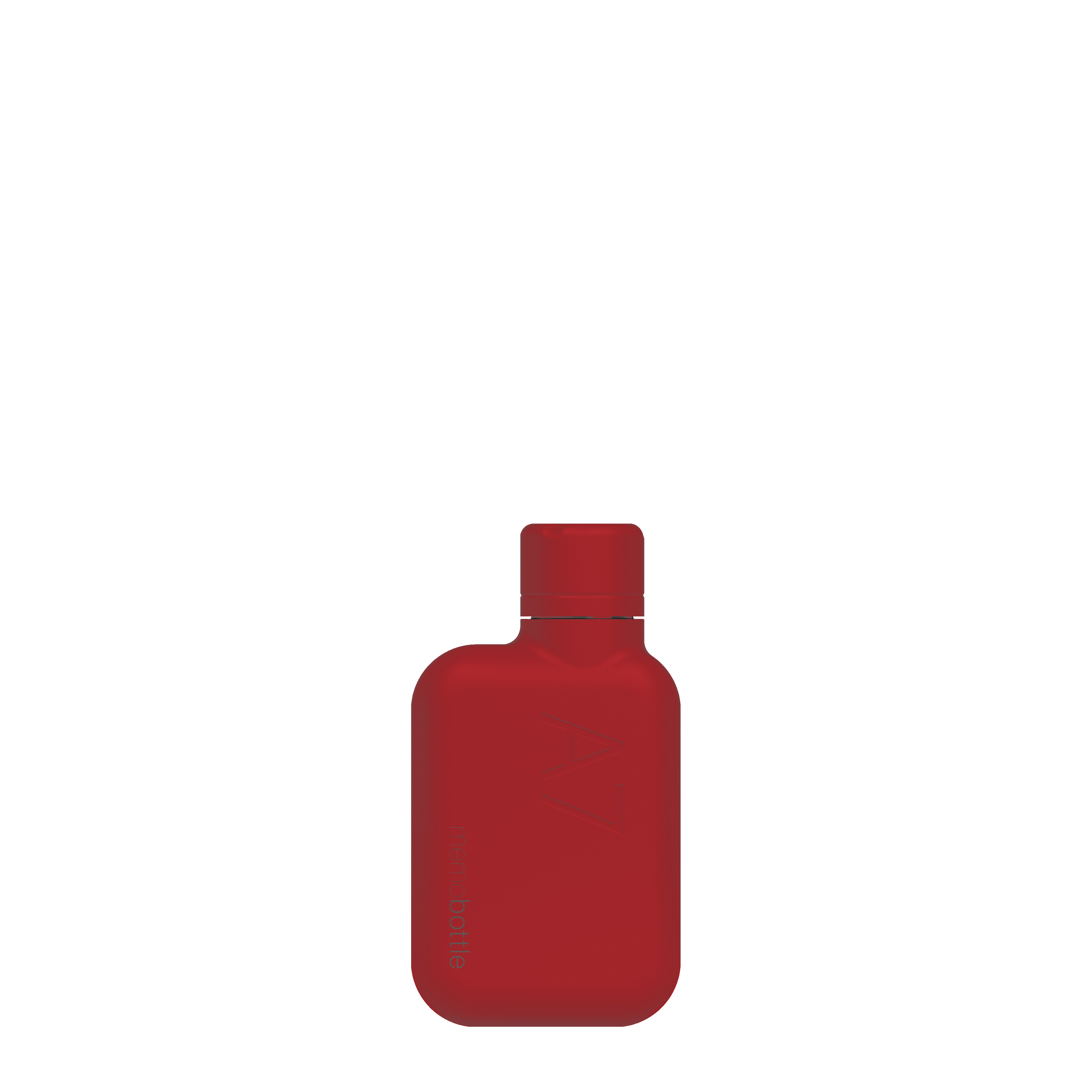 A7 memobottle (Stainless Steel) - Red