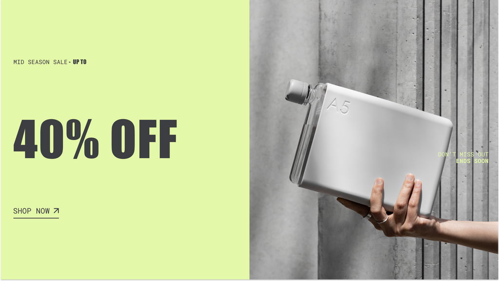 memobottle™ | Slim premium reusable water bottles
