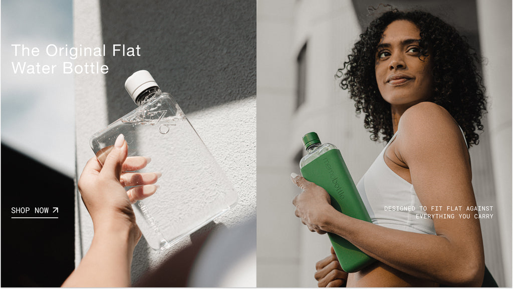 memobottle™ | Slim premium reusable water bottles