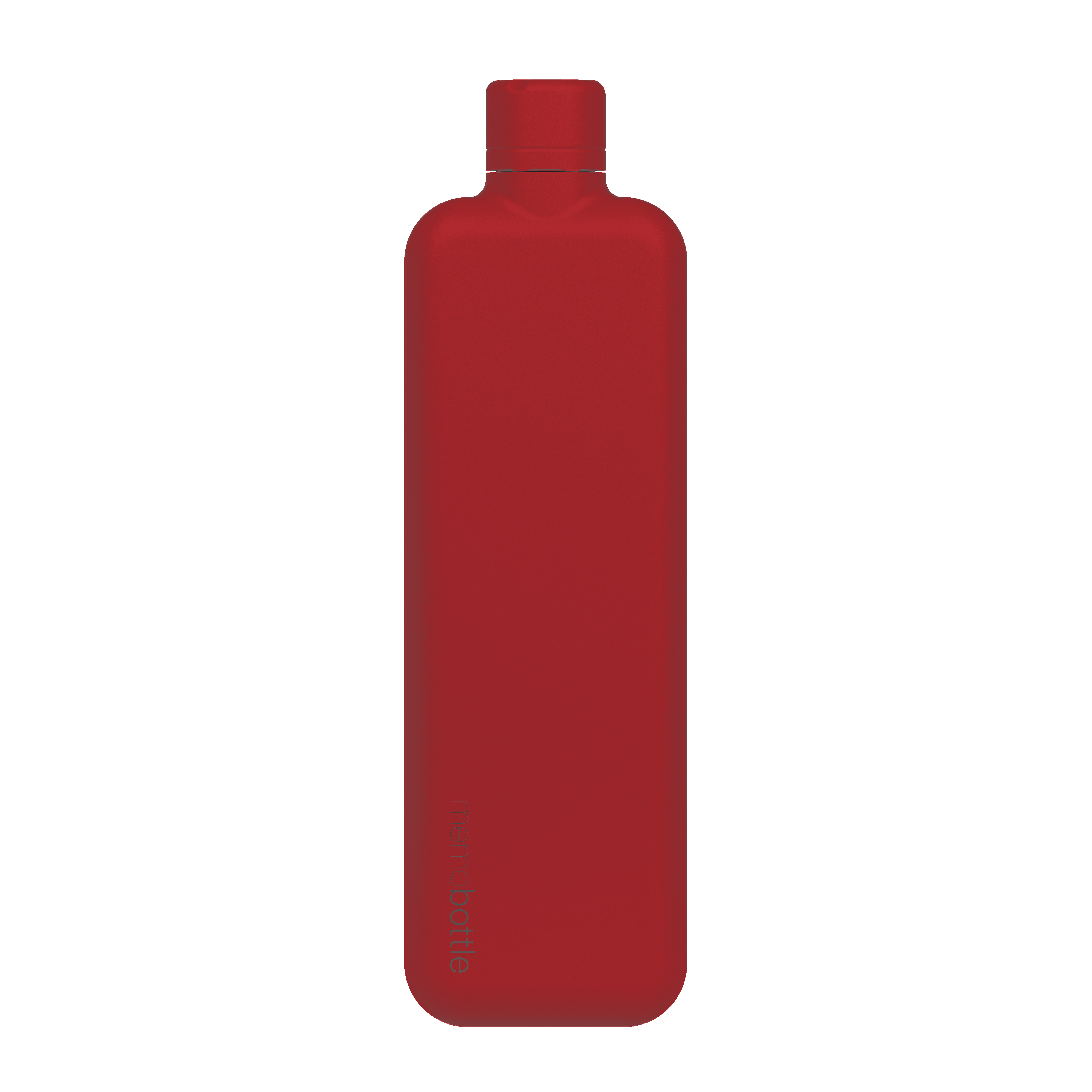 Slim memobottle (Stainless Steel) - Red