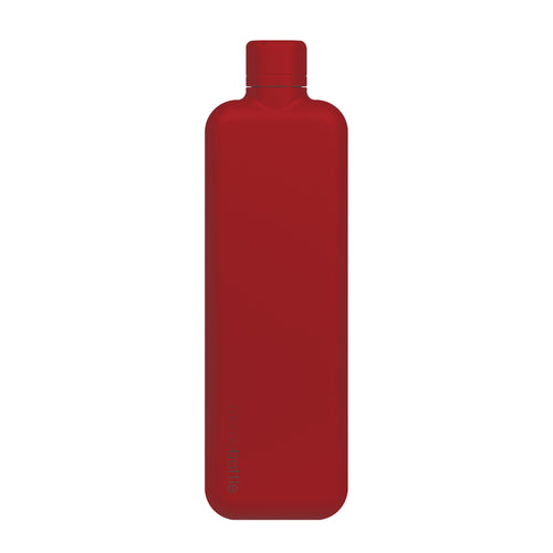 Slim memobottle (Stainless Steel) - Red