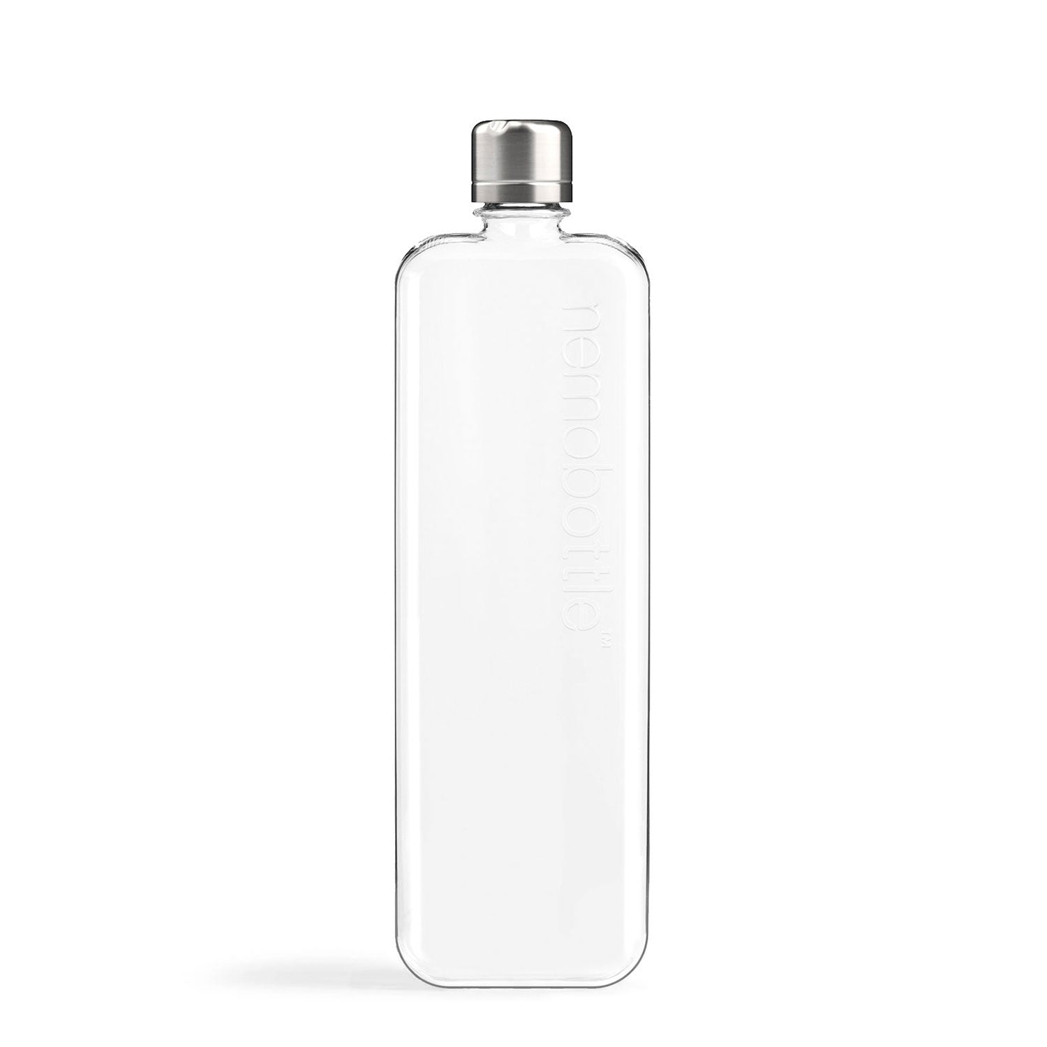 Flat Water Bottle  Clear Slim A5 Water Bottles For Backpacks